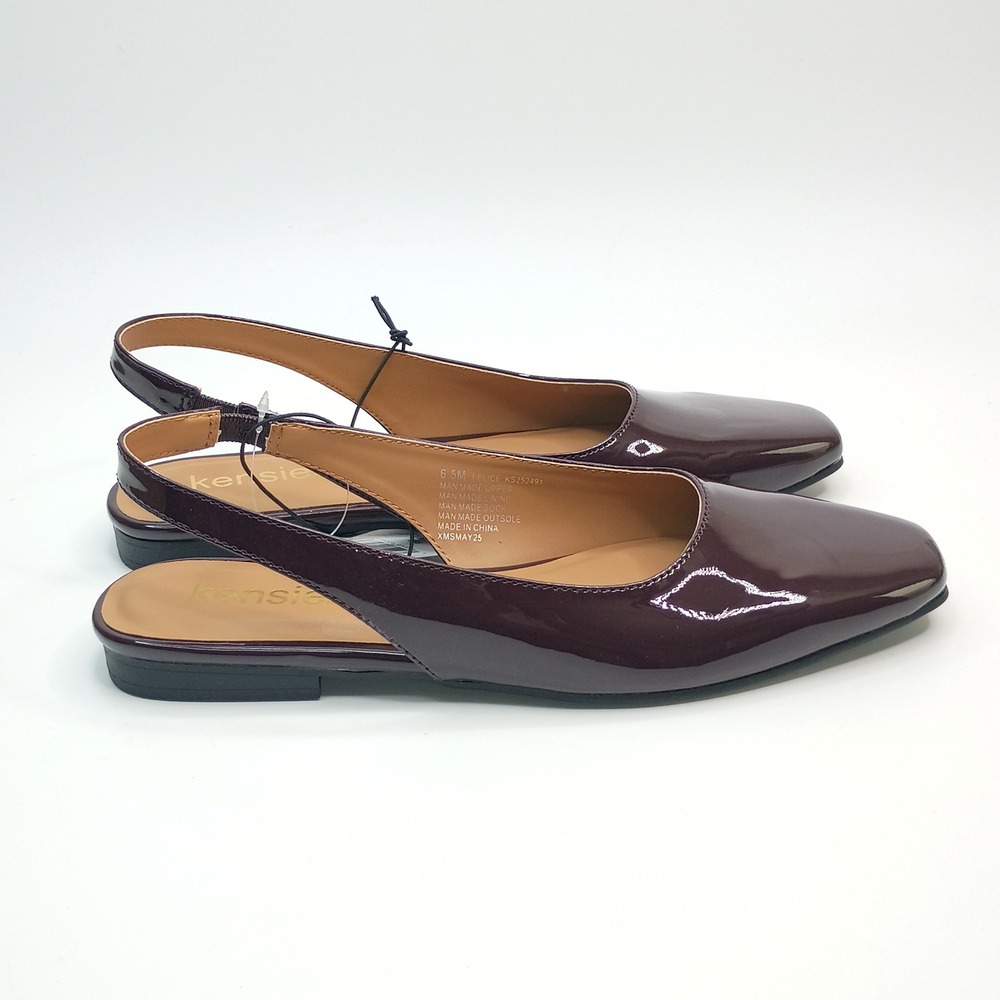 Kensie Felice Ballet Flats Women Size‎ 11 Red Slip On KS252491 - Picture 5 of 9